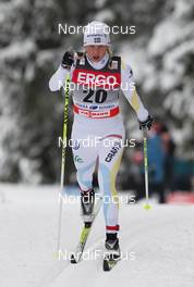 22.01.2011, Otepaeae, Estland (EST): Mia Eriksson (SWE), Fischer, Salomon, One Way, Craft  - FIS world cup cross-country, 10km women, Otepaeae (EST). www.nordicfocus.com. © Hemmersbach/NordicFocus. Every downloaded picture is fee-liable.