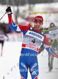 04.02.2011, Rybinsk, Russia (RUS): todays winner Ilia Chernousov (RUS), Fischer, Rottefella, Swix, adidas  - FIS world cup cross-country, pursuit men, Rybinsk (RUS). www.nordicfocus.com. © Hemmersbach/NordicFocus. Every downloaded picture is fee-liable.