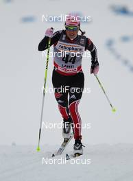 13.03.2011, Lahti, Finland (FIN):  Evi Sachenbacher Stehle (GER), Salomon, One Way, Adidas - FIS world cup cross-country, individual sprint, Lahti (FIN). www.nordicfocus.com. © Laiho/NordicFocus. Every downloaded picture is fee-liable.