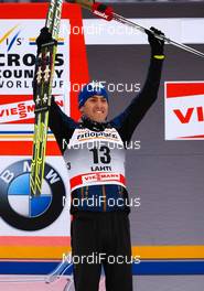 12.03.2011, Lahti, Finland (FIN): Maurice Manificat (FRA), Fischer, Swix, Rottefella, One Way  - FIS world cup cross-country, pursuit men, Lahti (FIN). www.nordicfocus.com. © Laiho/NordicFocus. Every downloaded picture is fee-liable.