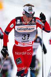 12.03.2011, Lahti, Finland (FIN): Sjur Roethe (NOR), Fischer, Swix, Salomon  - FIS world cup cross-country, pursuit men, Lahti (FIN). www.nordicfocus.com. © Laiho/NordicFocus. Every downloaded picture is fee-liable.