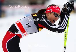 12.03.2011, Lahti, Finland (FIN):  Katrin Zeller (GER), Rossignol, One Way, Rottefella, adidas - FIS world cup cross-country, pursuit women, Lahti (FIN). www.nordicfocus.com. © Laiho/NordicFocus. Every downloaded picture is fee-liable.