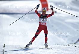 20.03.2011, Falun, Sweden (SWE): Therese Johaug (NOR), Fischer, Salomon, Swix  - FIS world cup cross-country, 10km women handicap start, Falun (SWE). www.nordicfocus.com. © Felgenhauer/NordicFocus. Every downloaded picture is fee-liable.