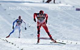 20.03.2011, Falun, Sweden (SWE): Finn Hagen Kroch (NOR), Alpina, Madshua, Swix  - FIS world cup cross-country, 15km men handicap start, Falun (SWE). www.nordicfocus.com. © Felgenhauer/NordicFocus. Every downloaded picture is fee-liable.