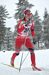 18.03.2011, Falun, Sweden (SWE): Celine Brun-Lie (NOR), Fischer, Rottefella, Alpina, Swix  - FIS world cup cross-country, 2,5km women, Falun (SWE). www.nordicfocus.com. © Felgenhauer/NordicFocus. Every downloaded picture is fee-liable.
