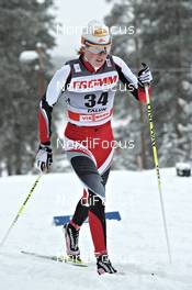 18.03.2011, Falun, Sweden (SWE): Katerina Smutna (AUT), Fischer, Rottefella, Rossignol, One Way  - FIS world cup cross-country, 2,5km women, Falun (SWE). www.nordicfocus.com. © Felgenhauer/NordicFocus. Every downloaded picture is fee-liable.