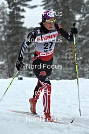 18.03.2011, Falun, Sweden (SWE): Nicole Fessel (GER), Rossignol, Rottefella, Alpina, One Way, adidas  - FIS world cup cross-country, 2,5km women, Falun (SWE). www.nordicfocus.com. © Felgenhauer/NordicFocus. Every downloaded picture is fee-liable.