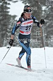18.03.2011, Falun, Sweden (SWE): Krista Lahteenmaki (FIN), Madshus, Craft  - FIS world cup cross-country, 2,5km women, Falun (SWE). www.nordicfocus.com. © Felgenhauer/NordicFocus. Every downloaded picture is fee-liable.