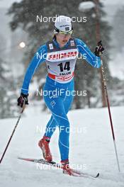 18.03.2011, Falun, Sweden (SWE): Sara Lindborg (SWE), Madshus, Rottefella, Alpina, Star, Craft  - FIS world cup cross-country, 2,5km women, Falun (SWE). www.nordicfocus.com. © Felgenhauer/NordicFocus. Every downloaded picture is fee-liable.