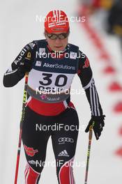 28.02.2011, Oslo, Norway (NOR): Lucia Anger (GER), Rossignol, Rottefella, Leki, Adidas  - FIS nordic world ski championships, cross-country, 10km women, Oslo (NOR). www.nordicfocus.com. © Hemmersbach/NordicFocus. Every downloaded picture is fee-liable.