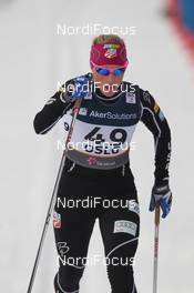 28.02.2011, Oslo, Norway (NOR): Kikkan Randall (USA), Fischer, Salomon, Swix  - FIS nordic world ski championships, cross-country, 10km women, Oslo (NOR). www.nordicfocus.com. © Hemmersbach/NordicFocus. Every downloaded picture is fee-liable.