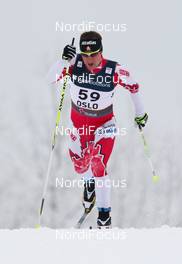 01.03.2011, Oslo, Norway (NOR): Ivan Babikov (CAN), Salomon, One Way  - FIS nordic world ski championships, cross-country, 15km men, Oslo (NOR). www.nordicfocus.com. © Laiho/NordicFocus. Every downloaded picture is fee-liable.