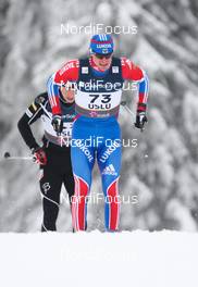 01.03.2011, Oslo, Norway (NOR):  Maxim Vylegzhanin (RUS), Fischer, Swix, Alpina, Rottefella, Adidas - FIS nordic world ski championships, cross-country, 15km men, Oslo (NOR). www.nordicfocus.com. © Laiho/NordicFocus. Every downloaded picture is fee-liable.