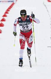 01.03.2011, Oslo, Norway (NOR): Ivan Babikov (CAN), Salomon, One Way  - FIS nordic world ski championships, cross-country, 15km men, Oslo (NOR). www.nordicfocus.com. © Hemmersbach/NordicFocus. Every downloaded picture is fee-liable.