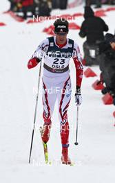 01.03.2011, Oslo, Norway (NOR): Len Valjas (CAN), Fischer, Rottefella, Alpina, Swix  - FIS nordic world ski championships, cross-country, 15km men, Oslo (NOR). www.nordicfocus.com. © Hemmersbach/NordicFocus. Every downloaded picture is fee-liable.