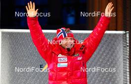 01.03.2011, Oslo, Norway (NOR):  Martin Jonsrud Sundby (NOR), Fischer, KV+, Alpina, Rottefella, Swix - FIS nordic world ski championships, cross-country, 15km men, Oslo (NOR). www.nordicfocus.com. © Laiho/NordicFocus. Every downloaded picture is fee-liable.