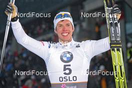 24.02.2011, Oslo, Norway (NOR): Marcus Hellner (SWE), Fischer, Salomon, Exel, Craft  - FIS nordic world ski championships, cross-country, individual sprint, Oslo (NOR). www.nordicfocus.com. © Hemmersbach/NordicFocus. Every downloaded picture is fee-liable.