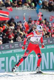 05.03.2011, Oslo, Norway (NOR): Therese Johaug (NOR), Fischer, Salomon, Swix  - FIS nordic world ski championships, cross-country, mass  women, Oslo (NOR). www.nordicfocus.com. © Hemmersbach/NordicFocus. Every downloaded picture is fee-liable.