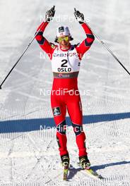 05.03.2011, Oslo, Norway (NOR): Marit Bjoergen (NOR), Fischer, Swix, Rottefella  - FIS nordic world ski championships, cross-country, mass  women, Oslo (NOR). www.nordicfocus.com. © Laiho/NordicFocus. Every downloaded picture is fee-liable.