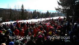 05.03.2011, Oslo, Norway (NOR):  feature, lots of people at the track - FIS nordic world ski championships, cross-country, mass  women, Oslo (NOR). www.nordicfocus.com. © Laiho/NordicFocus. Every downloaded picture is fee-liable.