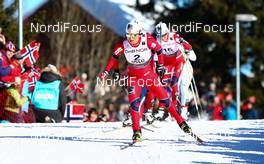 05.03.2011, Oslo, Norway (NOR): Marit Bjoergen (NOR), Fischer, Swix, Rottefella  - FIS nordic world ski championships, cross-country, mass  women, Oslo (NOR). www.nordicfocus.com. © Laiho/NordicFocus. Every downloaded picture is fee-liable.
