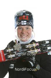 02.03.2011, Oslo, Norway (NOR): Krista Lahteenmaki (FIN), Madshus, Craft, Rottefella  - FIS nordic world ski championships, cross-country, medals, Oslo (NOR). www.nordicfocus.com. © Hemmersbach/NordicFocus. Every downloaded picture is fee-liable.