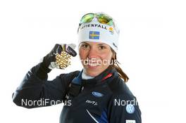 02.03.2011, Oslo, Norway (NOR): Charlotte Kalla (SWE), Fischer, Salomon, Swix, Craft  - FIS nordic world ski championships, cross-country, medals, Oslo (NOR). www.nordicfocus.com. © Hemmersbach/NordicFocus. Every downloaded picture is fee-liable.