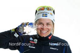 03.03.2011, Oslo, Norway (NOR): Ida Ingemarsdotter (SWE), Rossignol, Rottefella, Craft  - FIS nordic world ski championships, cross-country, medals, Oslo (NOR). www.nordicfocus.com. © Hemmersbach/NordicFocus. Every downloaded picture is fee-liable.