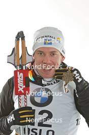 24.02.2011, Oslo, Norway (NOR): 3rd Emil Joensson (SWE), Fischer, Salomon, Craft, Swix  - FIS nordic world ski championships, cross-country, medals, Oslo (NOR). www.nordicfocus.com. © Hemmersbach/NordicFocus. Every downloaded picture is fee-liable.