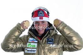 26.02.2011, Oslo, Norway (NOR): Marit Bjoergen (NOR), Fischer, Rottefella, Swix  - FIS nordic world ski championships, cross-country, medals, Oslo (NOR). www.nordicfocus.com. © Hemmersbach/NordicFocus. Every downloaded picture is fee-liable.
