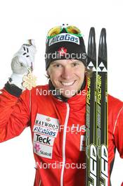 02.03.2011, Oslo, Norway (NOR): Devon Kershaw (CAN), Fischer, Salomon, Swix  - FIS nordic world ski championships, cross-country, medals, Oslo (NOR). www.nordicfocus.com. © Hemmersbach/NordicFocus. Every downloaded picture is fee-liable.