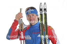 27.02.2011, Oslo, Norway (NOR): Maxim Vylegzhanin (RUS), Fischer, Rottefella, Alpina, Swix, adidas  - FIS nordic world ski championships, cross-country, medals, Oslo (NOR). www.nordicfocus.com. © Hemmersbach/NordicFocus. Every downloaded picture is fee-liable.