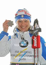 24.02.2011, Oslo, Norway (NOR): 2nd Arianna Follis (ITA), Fischer, Salomon, Swix  - FIS nordic world ski championships, cross-country, medals, Oslo (NOR). www.nordicfocus.com. © Hemmersbach/NordicFocus. Every downloaded picture is fee-liable.