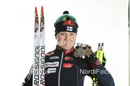 03.03.2011, Oslo, Norway (NOR): Aino Kaisa Saarinen (FIN), Rossignol, Rottefella, Alpina, One Way, Craft  - FIS nordic world ski championships, cross-country, medals, Oslo (NOR). www.nordicfocus.com. © Hemmersbach/NordicFocus. Every downloaded picture is fee-liable.
