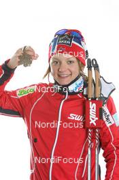 02.03.2011, Oslo, Norway (NOR): Maiken Caspersen Falla (NOR), Fischer, Rottefella, Alpina, Swix  - FIS nordic world ski championships, cross-country, medals, Oslo (NOR). www.nordicfocus.com. © Hemmersbach/NordicFocus. Every downloaded picture is fee-liable.