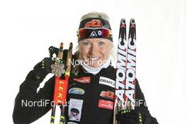 03.03.2011, Oslo, Norway (NOR): Riitta Liisa Roponen (FIN), Atomic, Salomon, Leki   - FIS nordic world ski championships, cross-country, medals, Oslo (NOR). www.nordicfocus.com. © Hemmersbach/NordicFocus. Every downloaded picture is fee-liable.