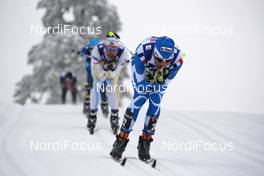 27.02.2011, Oslo, Norway (NOR): in front Vincent Vittoz (FRA), Rossignol, Rottefella, One Way  - FIS nordic world ski championships, cross-country, pursuit men, Oslo (NOR). www.nordicfocus.com. © Hemmersbach/NordicFocus. Every downloaded picture is fee-liable.