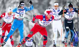 27.02.2011, Oslo, Norway (NOR): Martin Jonsrud Sundby (NOR), Fischer, KV+, Alpina, Rottefella, Swix   - FIS nordic world ski championships, cross-country, pursuit men, Oslo (NOR). www.nordicfocus.com. © Laiho/NordicFocus. Every downloaded picture is fee-liable.