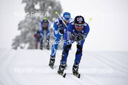 27.02.2011, Oslo, Norway (NOR): group, in front Jiri Magal (CZE), Fischer, Salomon  - FIS nordic world ski championships, cross-country, pursuit men, Oslo (NOR). www.nordicfocus.com. © Hemmersbach/NordicFocus. Every downloaded picture is fee-liable.