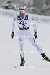 27.02.2011, Oslo, Norway (NOR): Daniel Rickardsson (SWE), Fischer, Salomon, Swix  - FIS nordic world ski championships, cross-country, pursuit men, Oslo (NOR). www.nordicfocus.com. © Hemmersbach/NordicFocus. Every downloaded picture is fee-liable.