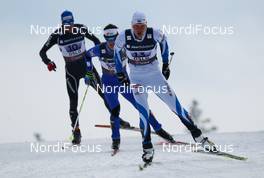04.03.2011, Oslo, Norway (NOR): Aivar Rehemaa (EST), Fischer, Swix, Salomon  - FIS nordic world ski championships, cross-country, 4x10km men, Oslo (NOR). www.nordicfocus.com. © Laiho/NordicFocus. Every downloaded picture is fee-liable.