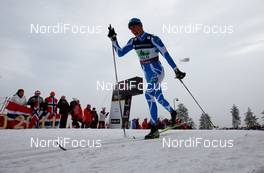 04.03.2011, Oslo, Norway (NOR):  Maurice Manificat (FRA), Fischer, Swix, Rottefella, One Way - FIS nordic world ski championships, cross-country, 4x10km men, Oslo (NOR). www.nordicfocus.com. © Laiho/NordicFocus. Every downloaded picture is fee-liable.