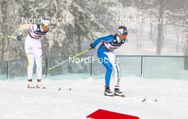 03.03.2011, Oslo, Norway (NOR):  Marianna Longa (ITA), Fischer, One Way, Salomon followed by Ida Ingemarsdotter (SWE), Rossignol, One Way, Rottefella, Craft - FIS nordic world ski championships, cross-country, 4x5km women, Oslo (NOR). www.nordicfocus.com. © Laiho/NordicFocus. Every downloaded picture is fee-liable.