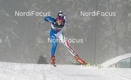03.03.2011, Oslo, Norway (NOR):  Silvia Rupil (ITA), Fischer, Swix, Alpina, Rottefella - FIS nordic world ski championships, cross-country, 4x5km women, Oslo (NOR). www.nordicfocus.com. © Laiho/NordicFocus. Every downloaded picture is fee-liable.