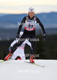 19.11.2011, Sjusjoen, Norway (NOR): Tuva Toftdahl Staver (NOR), Fischer, Swix, Alpina, Rottefella  - FIS world cup cross country, 10km women, Sjusjoen (NOR). www.nordicfocus.com. Â© Laiho/NordicFocus. Every downloaded picture is fee-liable.