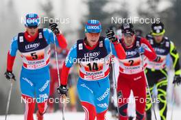 20.11.2011, Sjusjoen, Norway (NOR):  Dmitriy Japarov (RUS), Fischer, Swix, Alpina, Rottefella, Adidas - FIS world cup cross country, 4x10km men, Sjusjoen (NOR). www.nordicfocus.com. Â© Laiho/NordicFocus. Every downloaded picture is fee-liable.