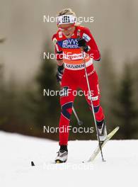 20.11.2011, Sjusjoen, Norway (NOR):  Therese Johaug (NOR), Fischer, Swix, Salomon - FIS world cup cross country, 4x5km women, Sjusjoen (NOR). www.nordicfocus.com. Â© Laiho/NordicFocus. Every downloaded picture is fee-liable.