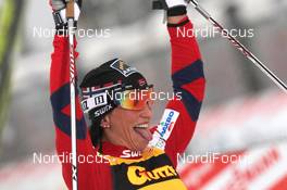 26.11.2011, Kuusamo, Finland (FIN): Marit Bjoergen (NOR), Fischer, Rottefella, Swix - FIS world cup cross-country, 5km women, Kuusamo (FIN). www.nordicfocus.com. © Manzoni/NordicFocus. Every downloaded picture is fee-liable.
