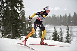 26.11.2011, Kuusamo, Finland (FIN): Denise Herrmann (GER), Atomic, adidas, Alpina  - FIS world cup cross-country, 5km women, Kuusamo (FIN). www.nordicfocus.com. © Felgenhauer/NordicFocus. Every downloaded picture is fee-liable.