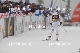 26.11.2011, Kuusamo, Finland (FIN): Charlotte Kalla (SWE), Fischer, Salomon, Swix, Craft - FIS world cup cross-country, 5km women, Kuusamo (FIN). www.nordicfocus.com. © Manzoni/NordicFocus. Every downloaded picture is fee-liable.